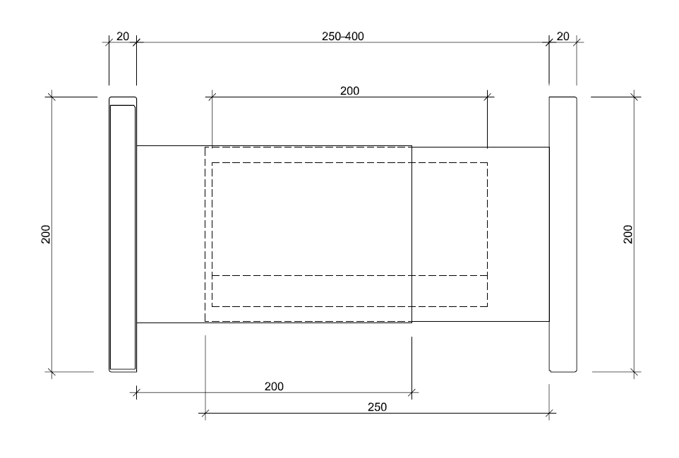 AIREADOR muro  160 mm 350 mm