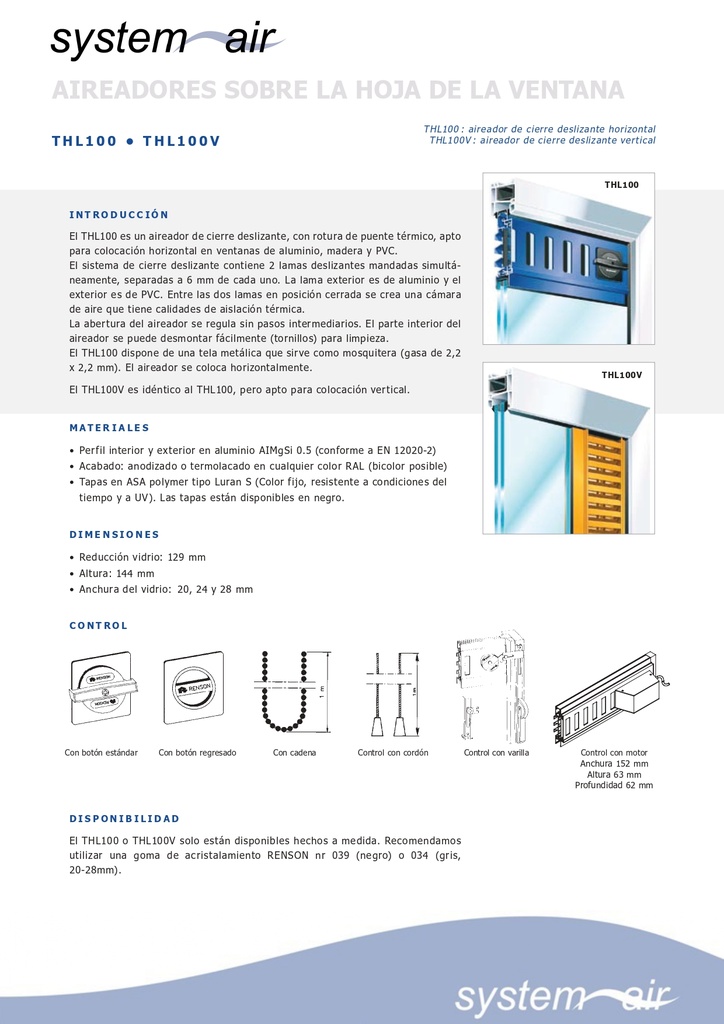 THL 100(v) Renson