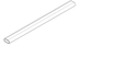 Isolation tube 140x60x13 Renson