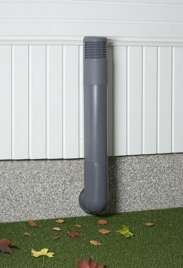 ROSS VENTILATION POLE 125/135 LIGHT GREY