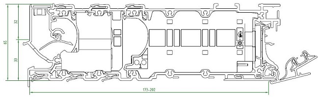 INV. Comfort Basic 173-202 mm Renson