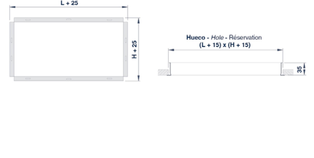 LO rejilla aluminio Impulsión (copia)