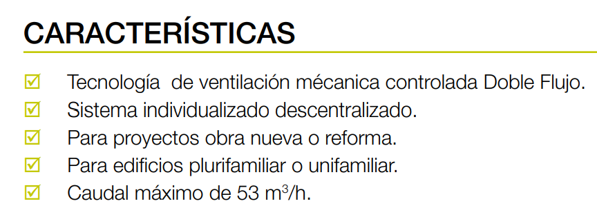 DF SMART Ø100 L 400 ESTÁNDAR