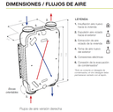 GRUPO DF SIBER OPTIMA 1 BP DER SIN MANDO 150 M3/H