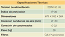 GRUPO DOBLE FLUJO SIBER EXCELLENT 4 TIPO 4/0L PLUS