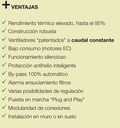 GRUPO DOBLE FLUJO SIBER EXCELLENT 4 TIPO 3/1L PLUS