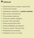 GRUPO DOBLE FLUJO SIBER EXCELLENT 3 TIPO 2/2R