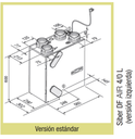 GRUPO DOBLE FLUJO SIBER DF AIR 180 TIPO 4/0L