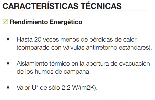 VÁLVULA ANTI-RETORNO Ø150MM EECN