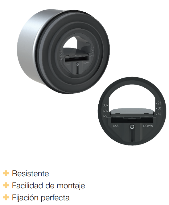 REGULADOR DE CAUDAL REGULABLE Ø200MM 240M3/HR