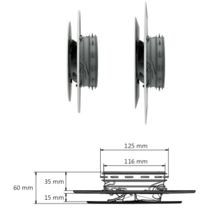 BOCA BLOW INSUFLACIÓN Y EXTRACCION REDONDA Ø125MM