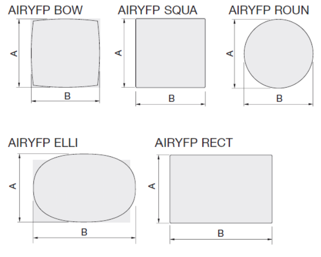 BOCA EXTRA/INSU Ø100MM R9003(SIN AIRYB) ROUND