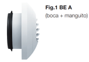 BOCA EXTRACCIÓN AUTO 75M3/HR SIN CONECTOR