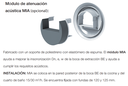 BOCA EXTRACCIÓN AUTO 90M3/HR SIN CONECTOR