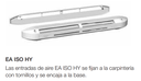 ENTRADA AIRE ACÚSTICA HIGRO 5/45M3/HR RAL 9016