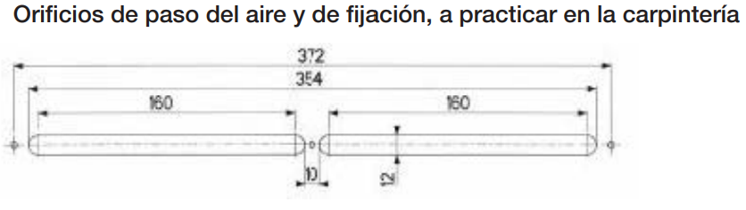 ENTRADA AIRE ACÚSTICA HIGRO 5/45M3/HR RAL 9016