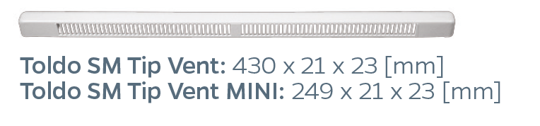 Tip Vent 43 mm
