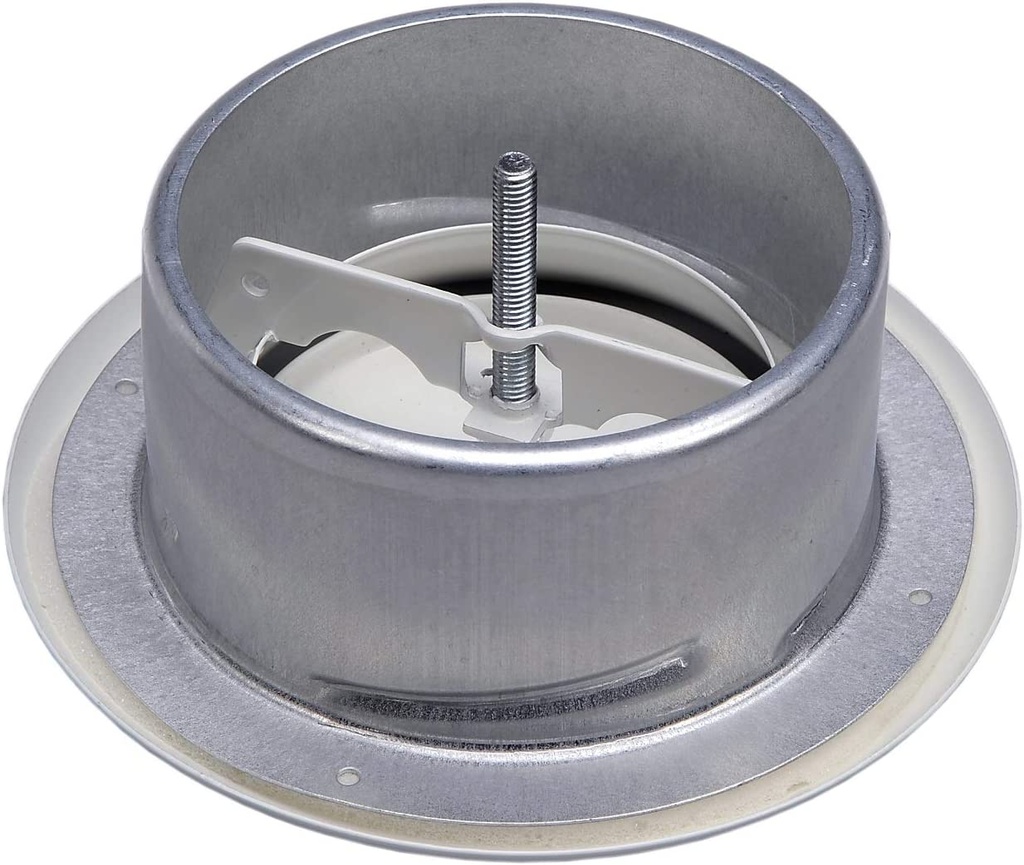 Boca de extracción Ø125 de chapa pintada epoxi