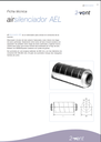 AEL Ø200mm L 600mm SILENCIADOR