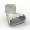 Valve connection Ø80 Renson