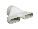 Double reduction piece 125 Renson