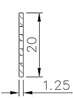 Slotvent Type 478 700 mm Renson