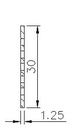 Slotvent Type 488 375 mm Renson