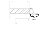 Pyramid 410mm aireador Renson