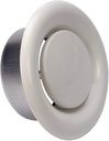 Boca Ø080mm de extracción  de chapa pintada epoxi