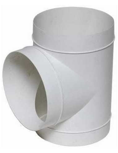 UNIÓN EN "T" REDONDA Ø125 mm