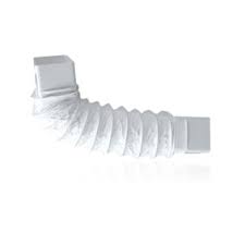 CODO FLEXIBLE RECTANGULAR 150x75mm CB Siber
