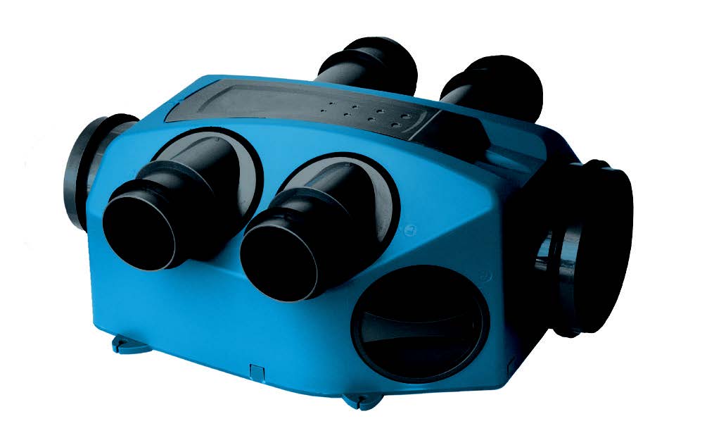 HIGVENT VMC HIGROVENT COMPACTA 1XØ125MM 6XØ80MM