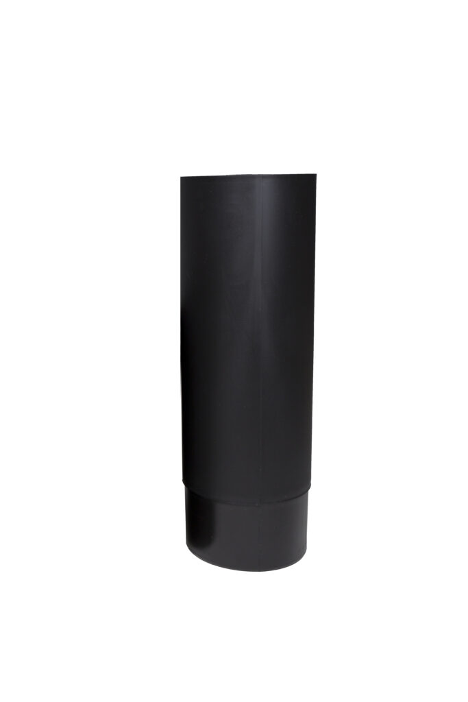 Prolongador Ø160 Poste Ross de 45cm Negro 