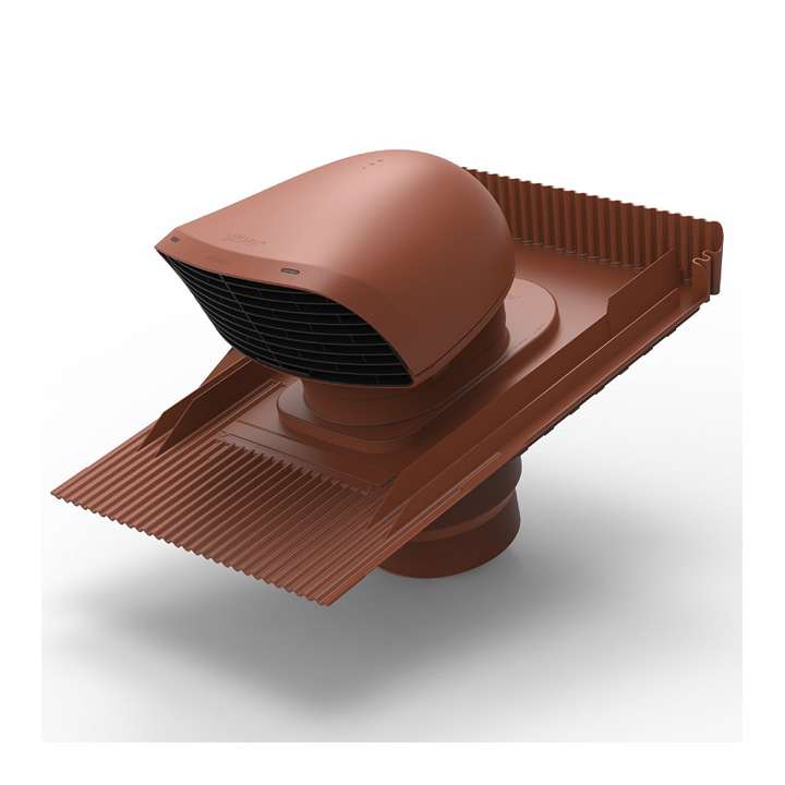 Roof exhaust XL terracotta