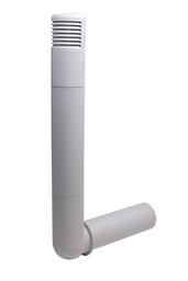 [790311] Ventilación Forjado sanitario Poste ROSS 125/135 Gris Claro
