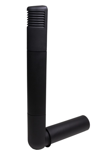 [790312] Ventilación Forjado sanitario Poste ROSS 125/135 Negro