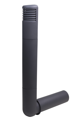 [790317] Ventilación Forjado sanitario Poste ROSS 125/135 Gris