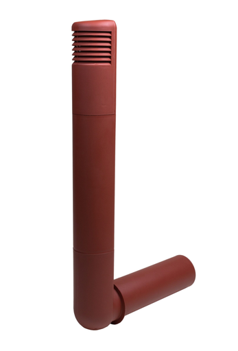 [790318] Ventilación Forjado sanitario Poste ROSS 125/135 Rojo