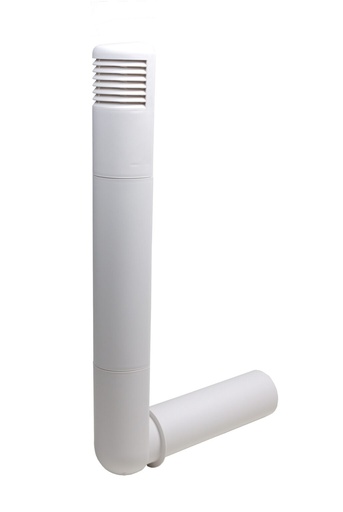 [790320] Ventilación Forjado sanitario Poste ROSS 125/135 Blanco