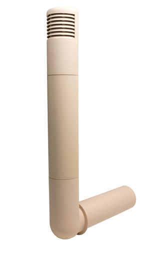 [790321] Ventilación Forjado sanitario Poste ROSS 125/135 BEIGE