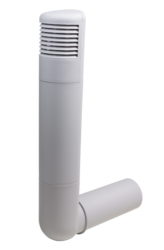 [790361] Ventilación Forjado sanitario Poste ROSS 160/170 Gris Claro