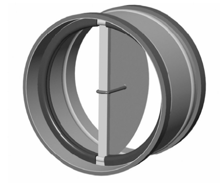[VAR 250] VALVULA ANTI-RETORNO Ø250MM METÁLICA Siber