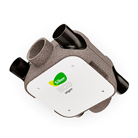 [SFECOH] SFECOH VMC Compac.higro 1xØ160mm 1xØ125mm 4xØ80mm EC