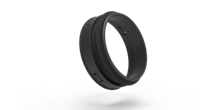 [34139] Anillo adaptador Ø 125 mm Negro